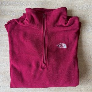 North Face Fleece Quarter Zip